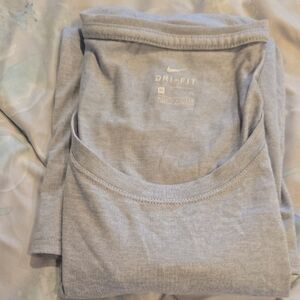 Nike Dri-FIT Light Gray Tee